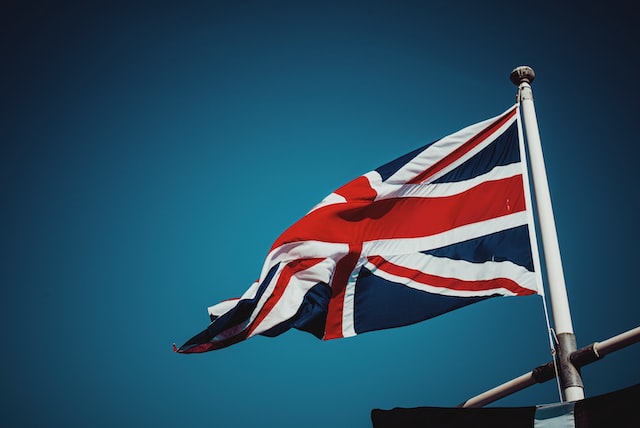 Image of The British flag.