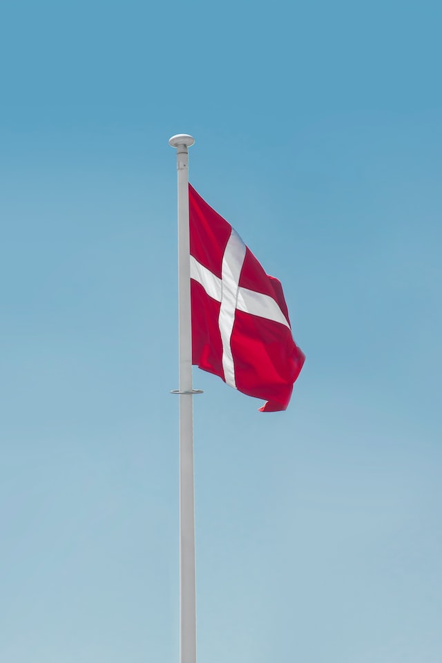 Image of The Denmark flag.